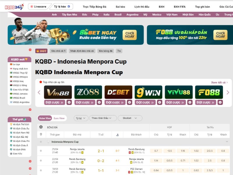 Indonesia Menpora Cup